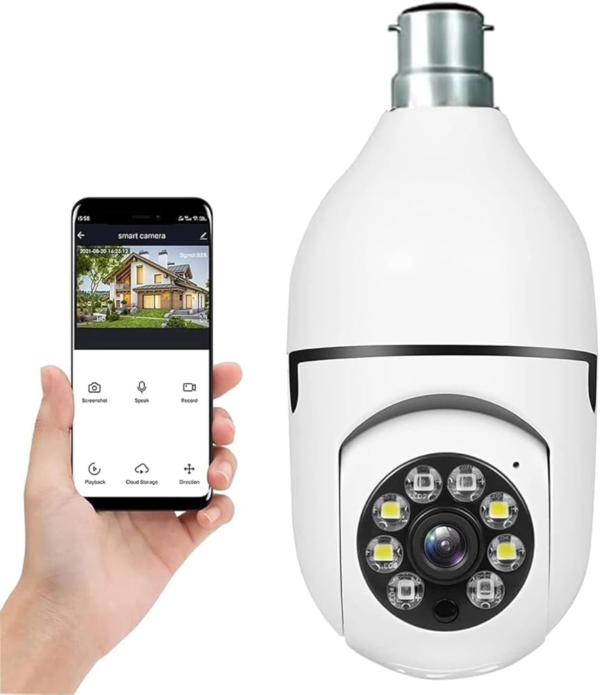 Smart Bulb Camera