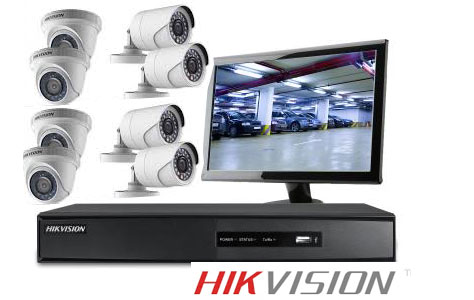 CCTV cameras 8 channel